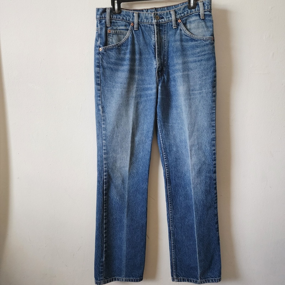 Vintage Levi 34 X 32 Orange Tab Made in USA Jeans